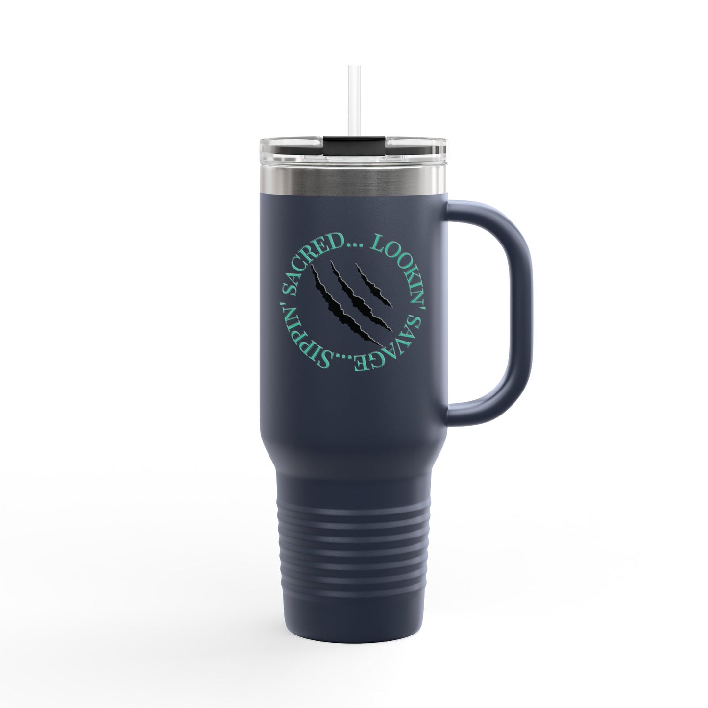 “Spiral Ceremony” 40oz Travel Mug – Art in Motion