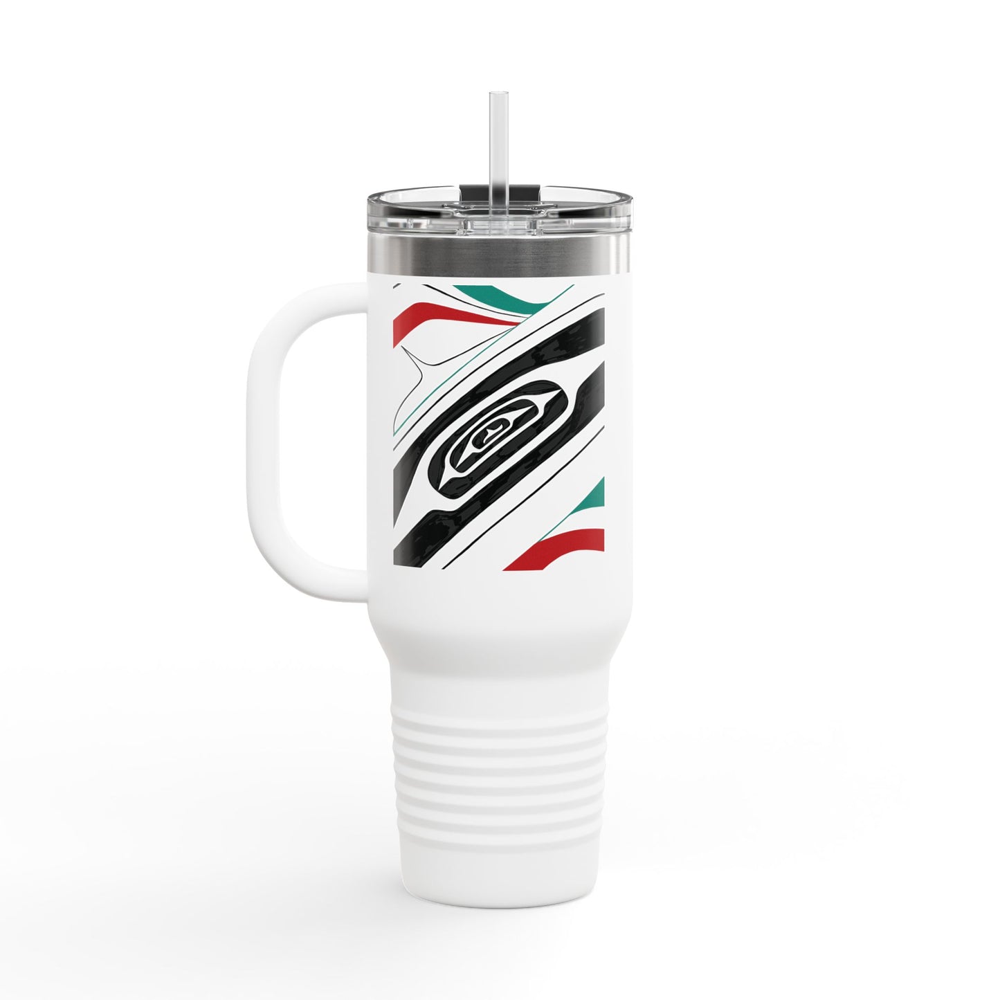 “Spiral Ceremony” 40oz Travel Mug – Art in Motion