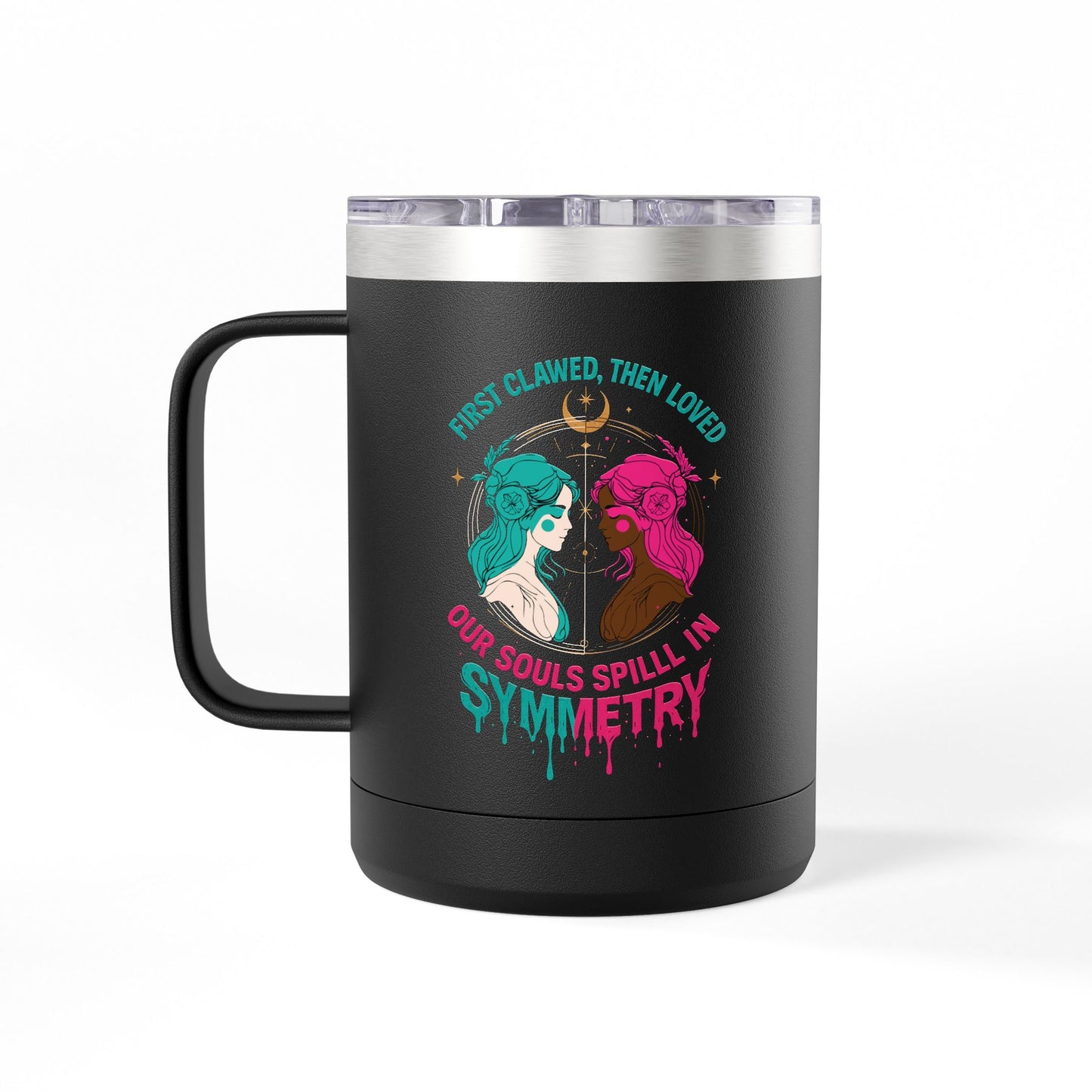 Clawed Embrace Mug Tumbler – 15oz of Soft Threat & Soul Heat