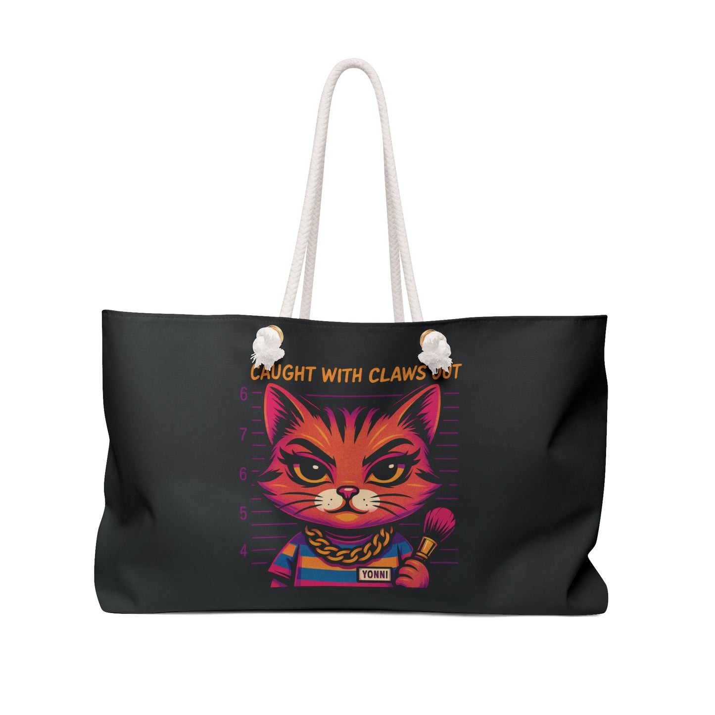 “This Bag Has a Criminal Record” Weekender by Yonni
