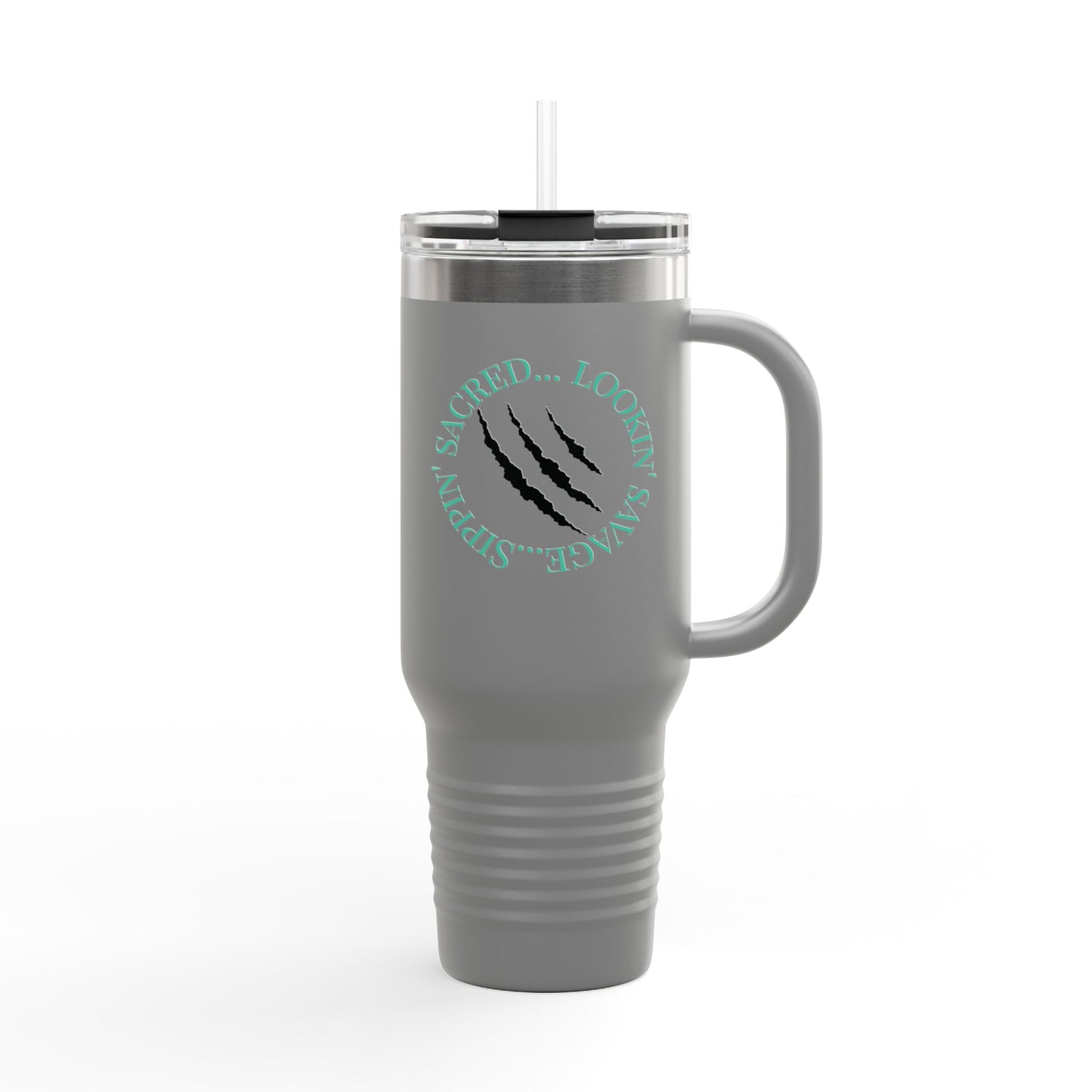 “Spiral Ceremony” 40oz Travel Mug – Art in Motion