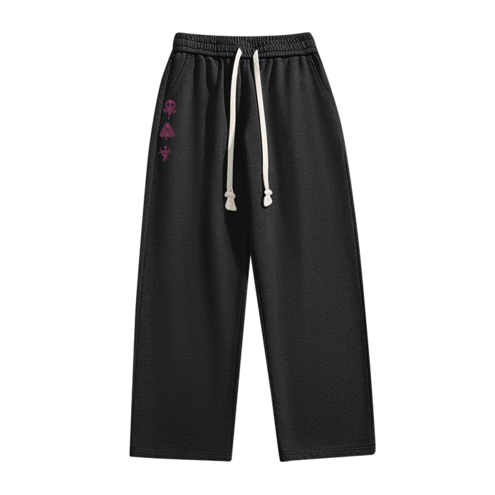 "Might Bite Back" Wide-Leg Lounge Pants