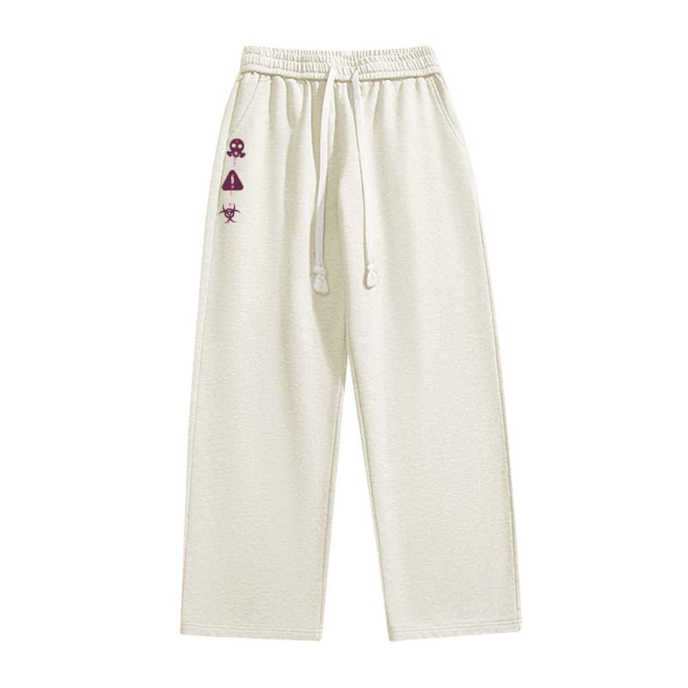 "Might Bite Back" Wide-Leg Lounge Pants