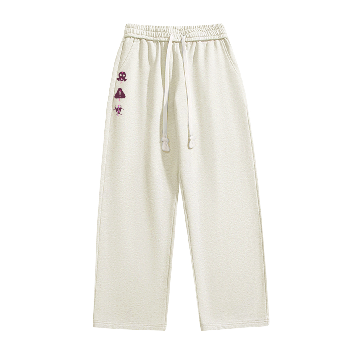 "Might Bite Back" Wide-Leg Lounge Pants