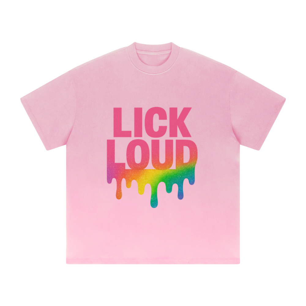 Lick Loud - Unisex Oversized T-Shirt