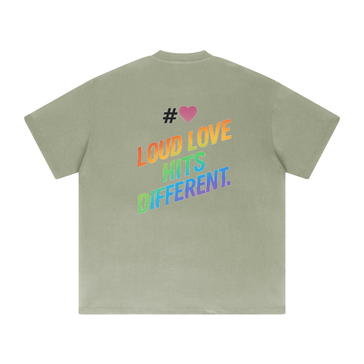 LOUD LOVE Unisex Tee – Drip in Pride, Drenched in Power