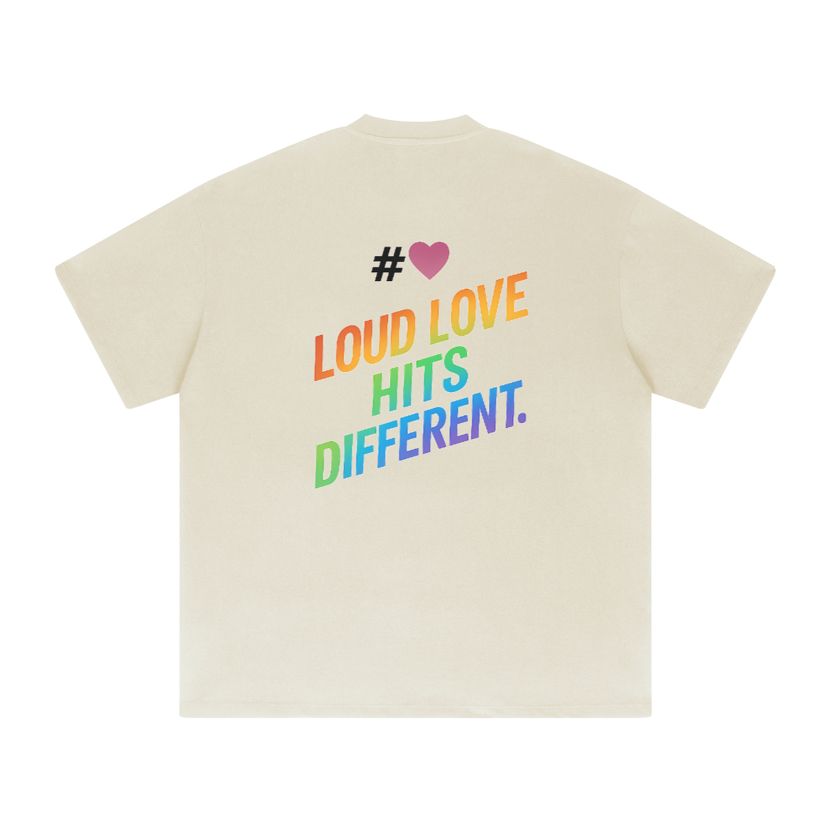 LOUD LOVE Unisex Tee – Drip in Pride, Drenched in Power