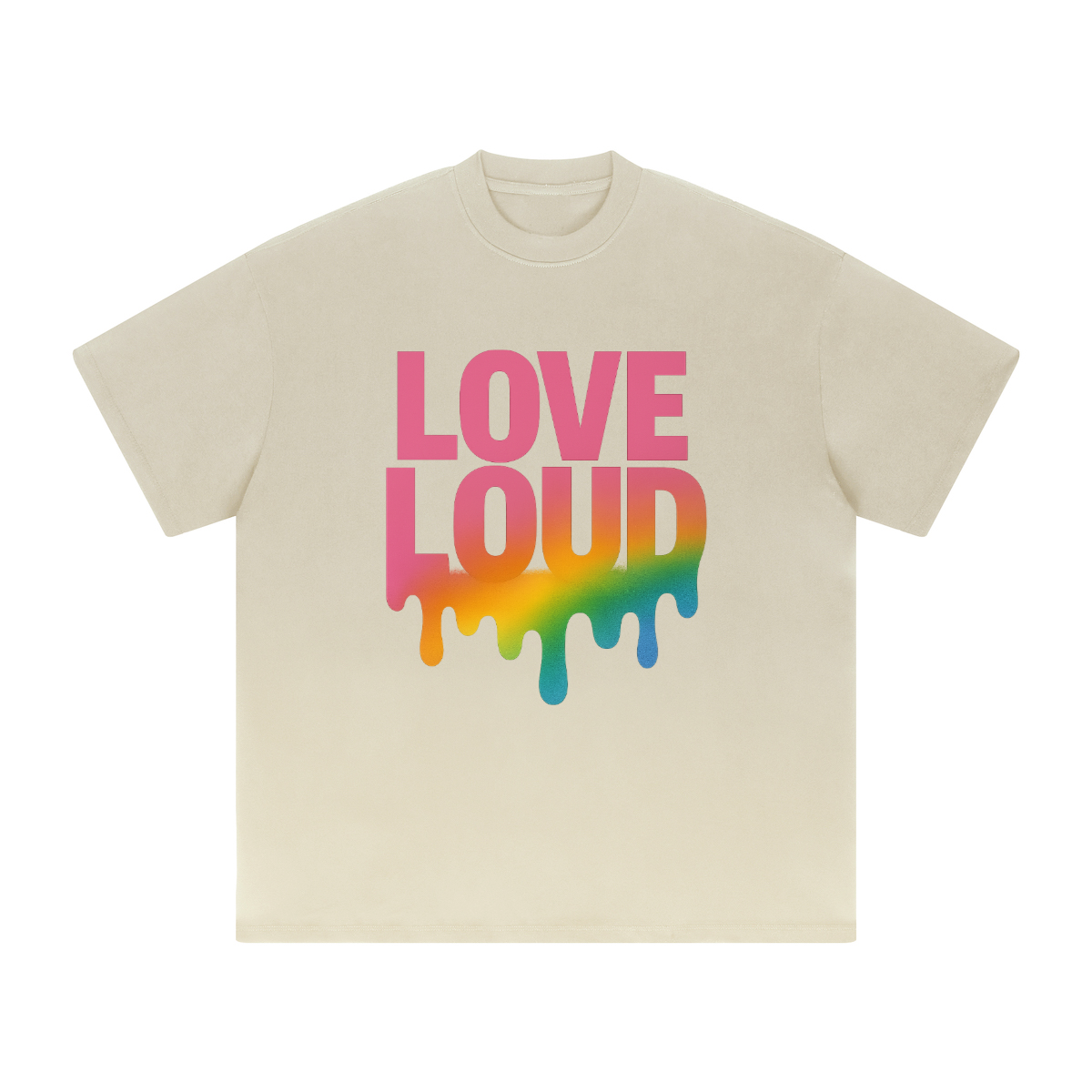 LOUD LOVE Unisex Tee – Drip in Pride, Drenched in Power
