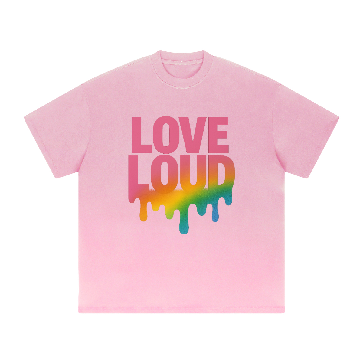 LOUD LOVE Unisex Tee – Drip in Pride, Drenched in Power
