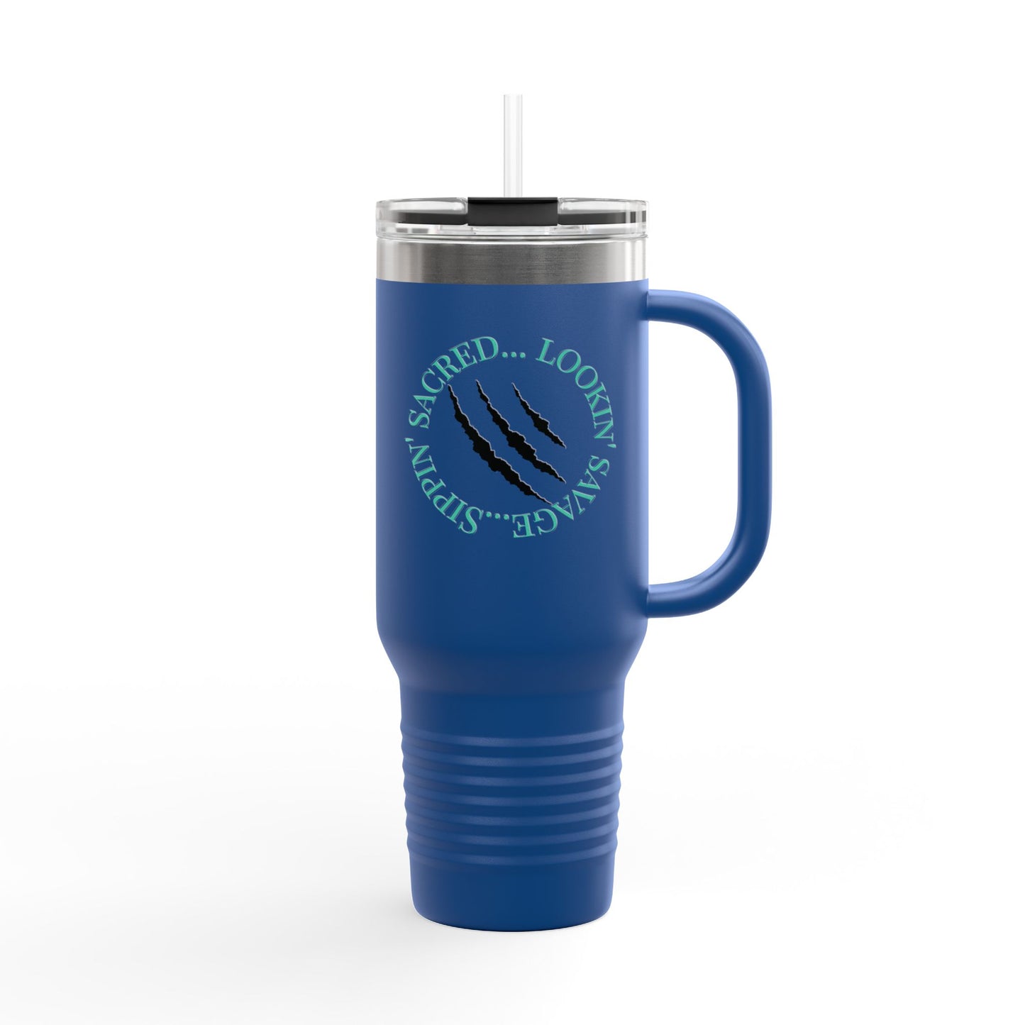 “Spiral Ceremony” 40oz Travel Mug – Art in Motion