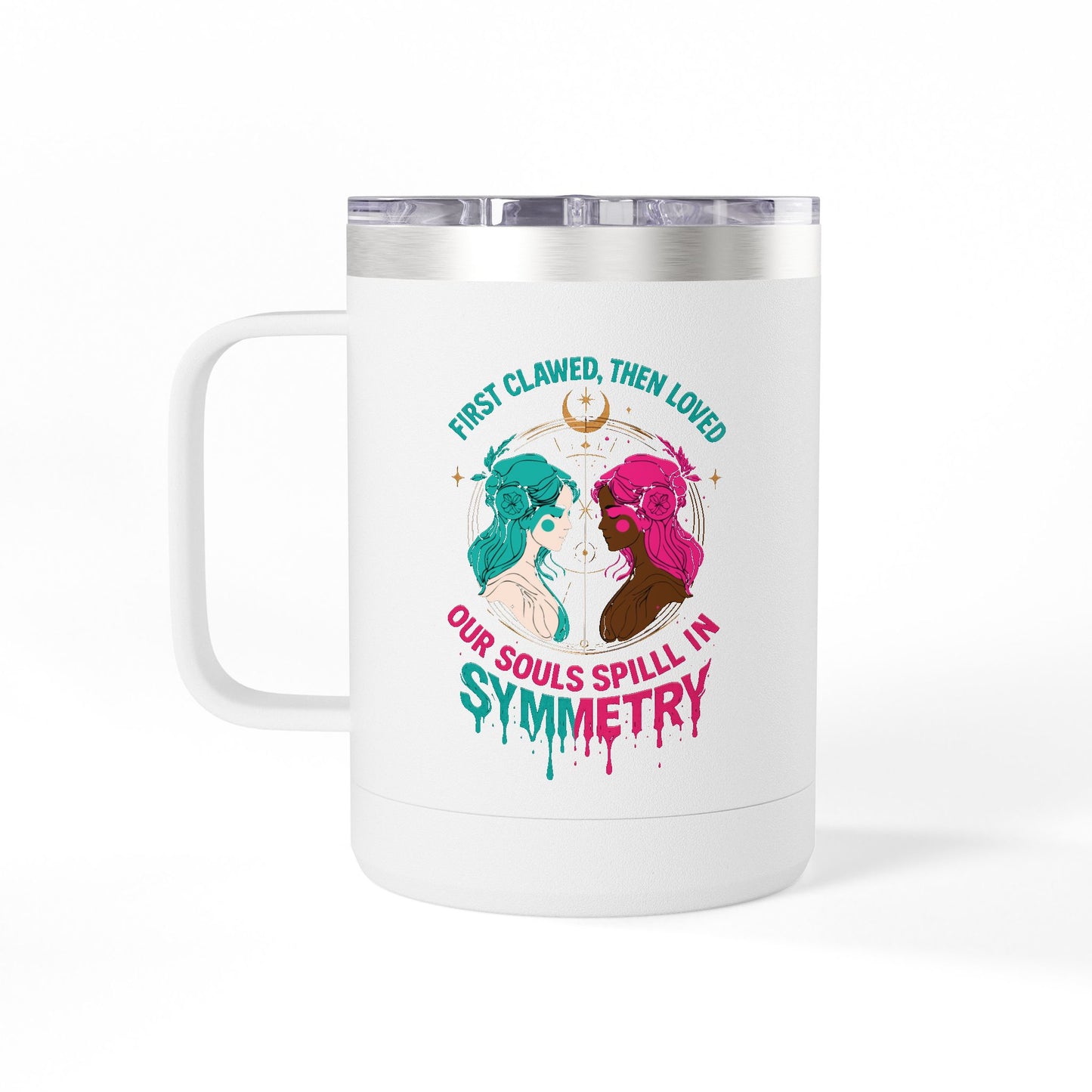 Clawed Embrace Mug Tumbler – 15oz of Soft Threat & Soul Heat