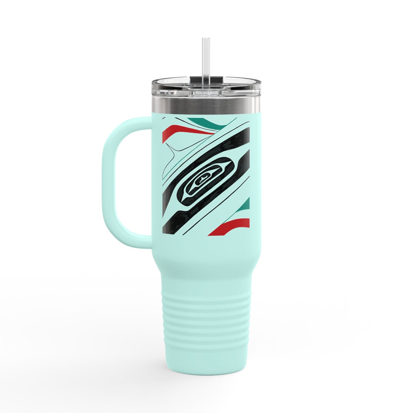 “Spiral Ceremony” 40oz Travel Mug – Art in Motion