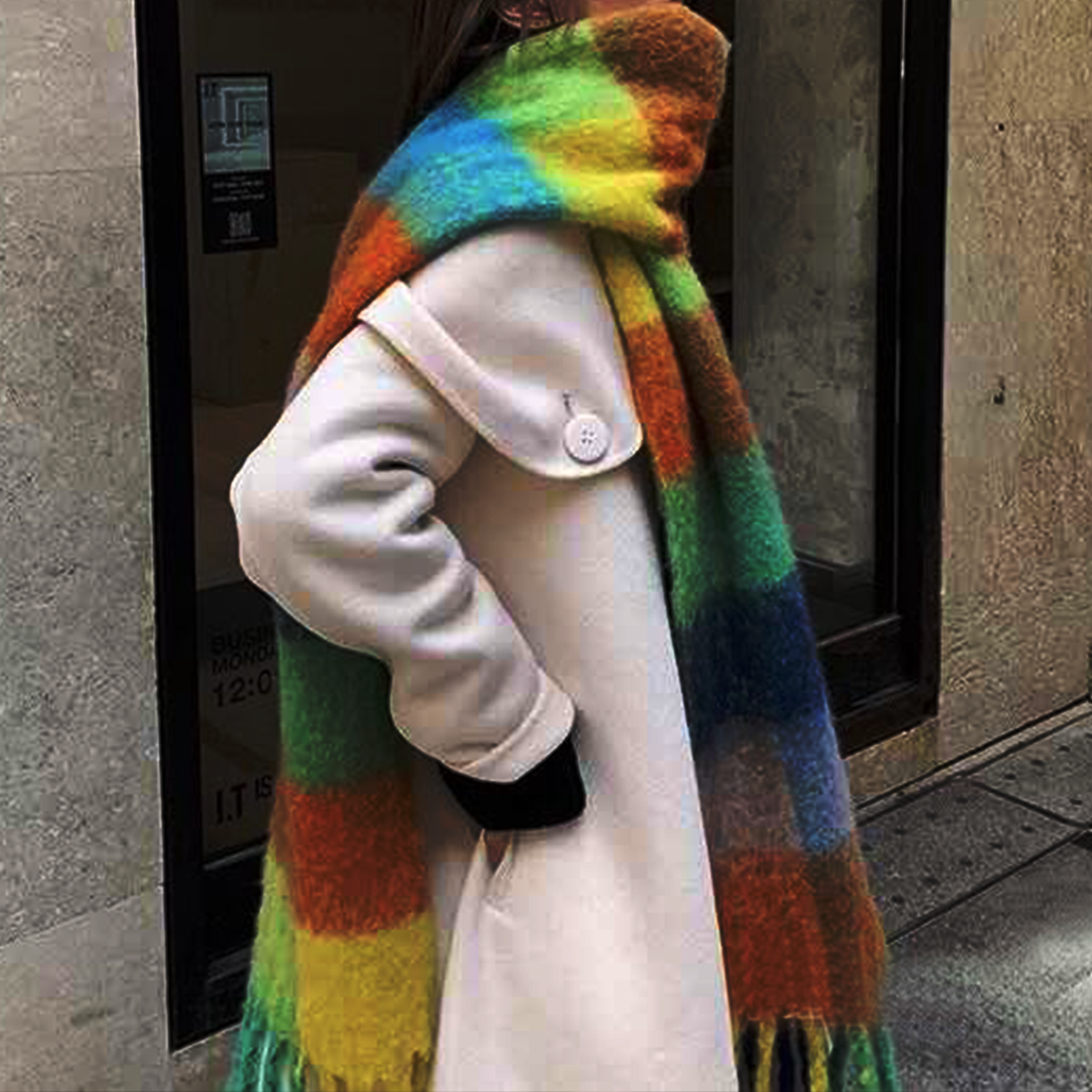 🌈 Sacred Snatch Rainbow Scarf