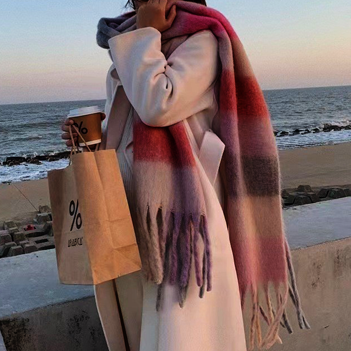 🌈 Sacred Snatch Rainbow Scarf