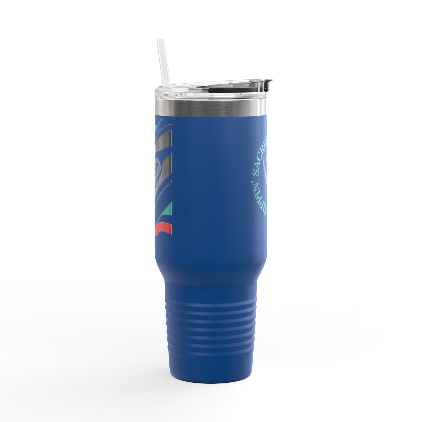 “Spiral Ceremony” 40oz Travel Mug – Art in Motion