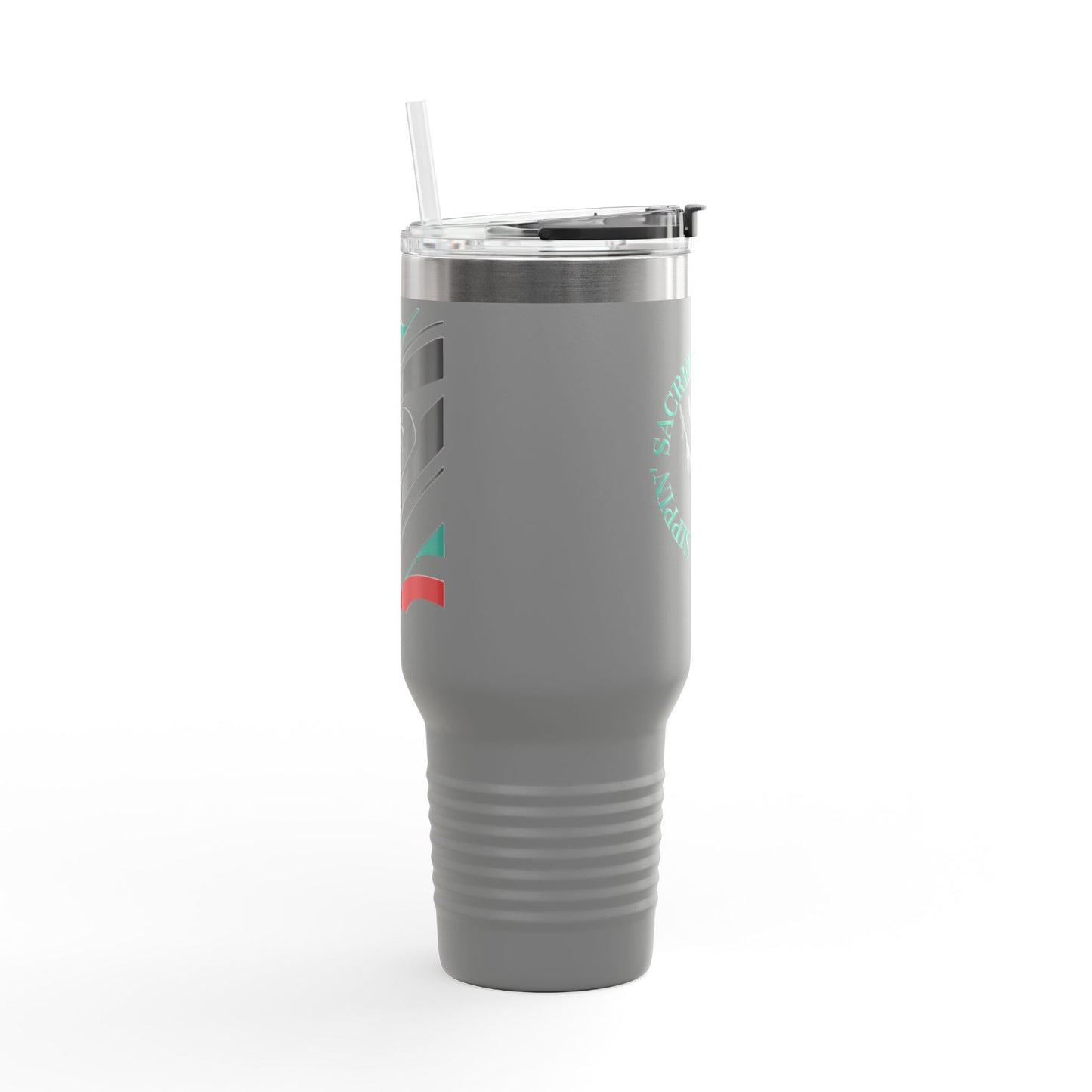 “Spiral Ceremony” 40oz Travel Mug – Art in Motion
