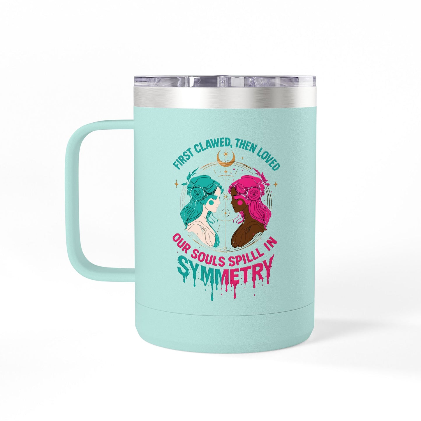 Clawed Embrace Mug Tumbler – 15oz of Soft Threat & Soul Heat