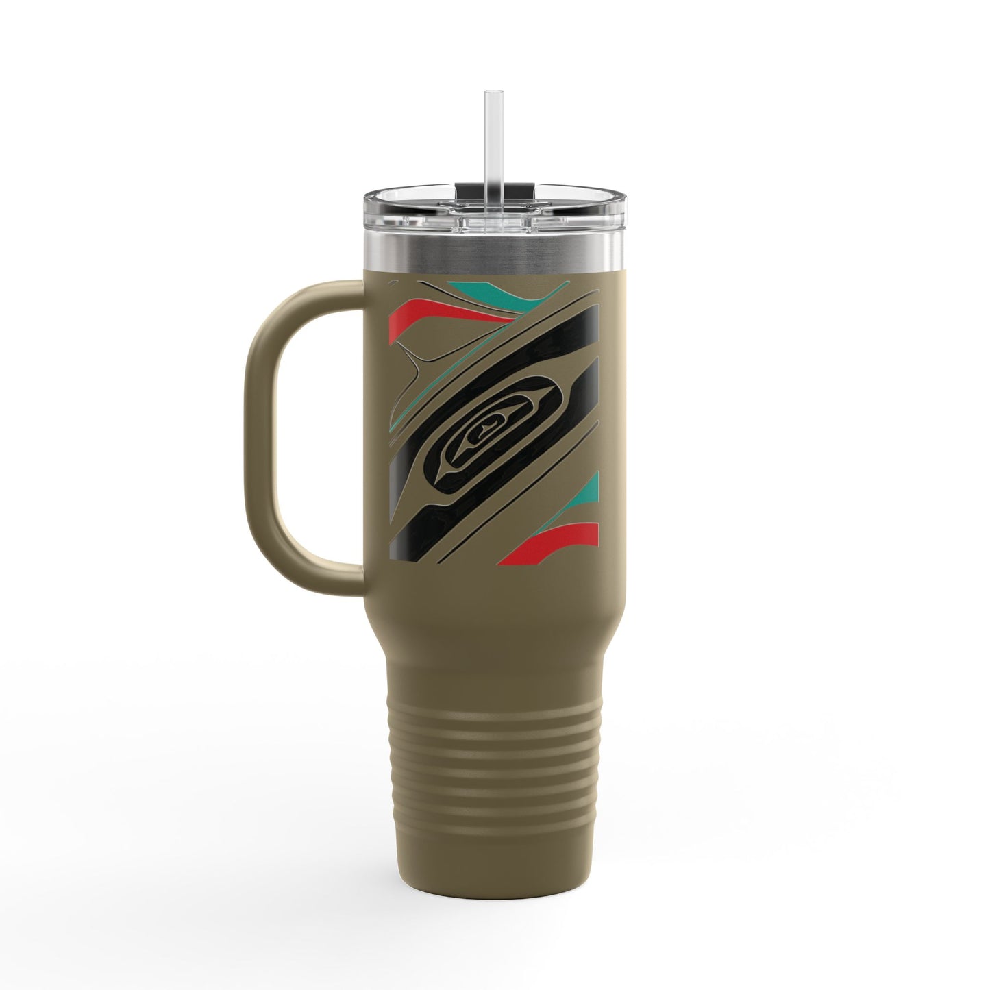 “Spiral Ceremony” 40oz Travel Mug – Art in Motion