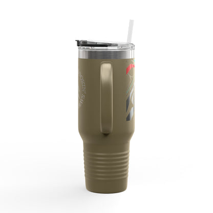 “Spiral Ceremony” 40oz Travel Mug – Art in Motion
