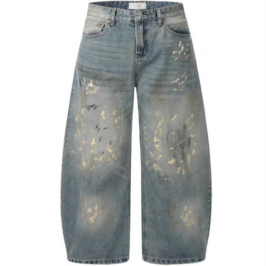 “Clawed Up & Cuffed Out” Jeans