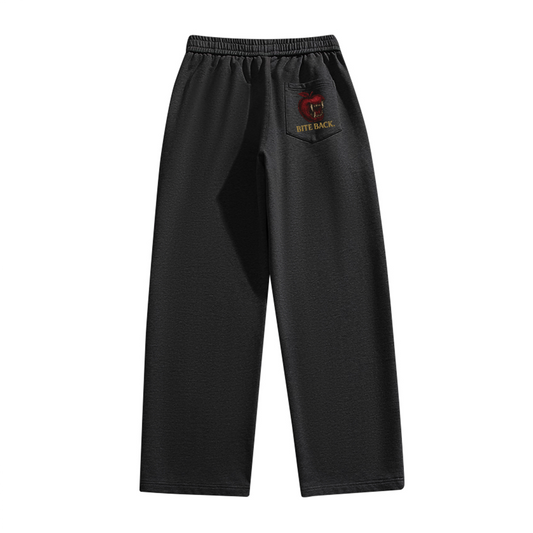 "Might Bite Back" Wide-Leg Lounge Pants