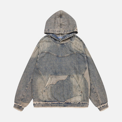 “Rough Tongue, Soft Core” Washed Hoodie
