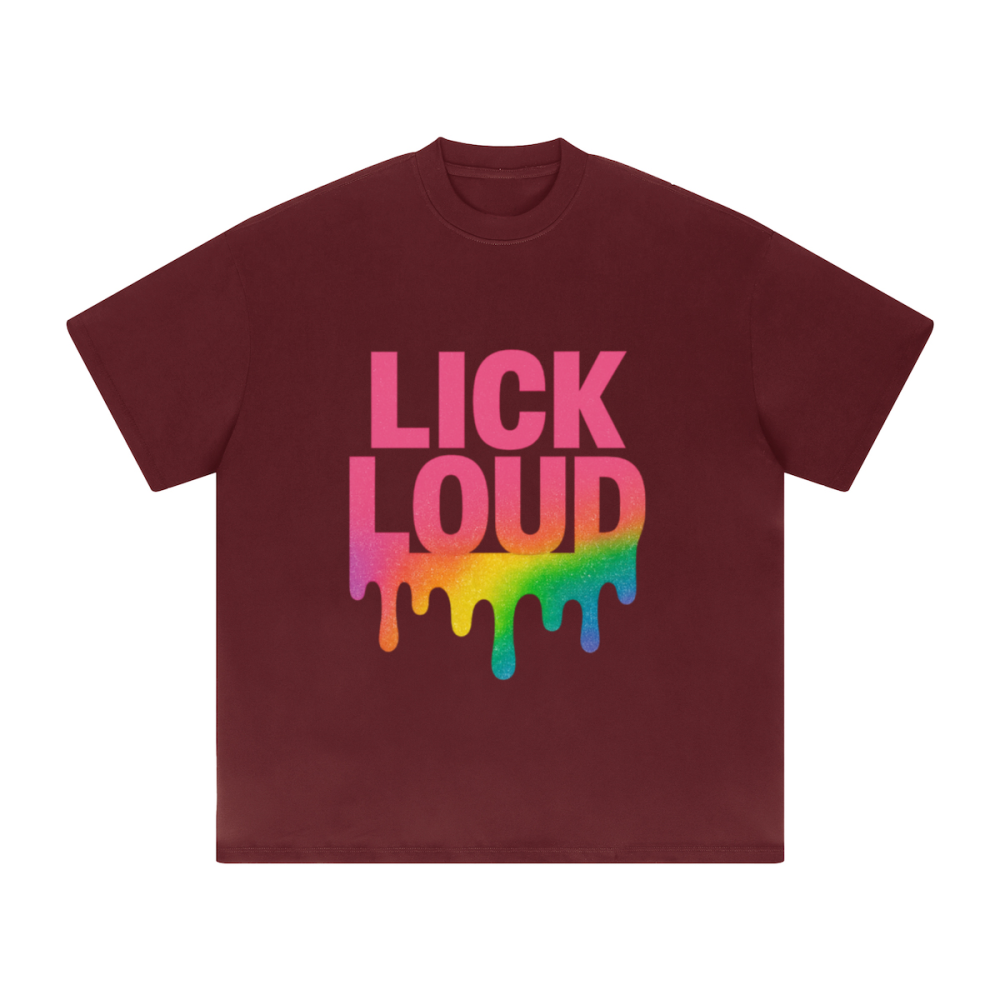 Lick Loud - Unisex Oversized T-Shirt