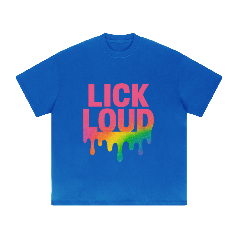 Lick Loud - Unisex Oversized T-Shirt