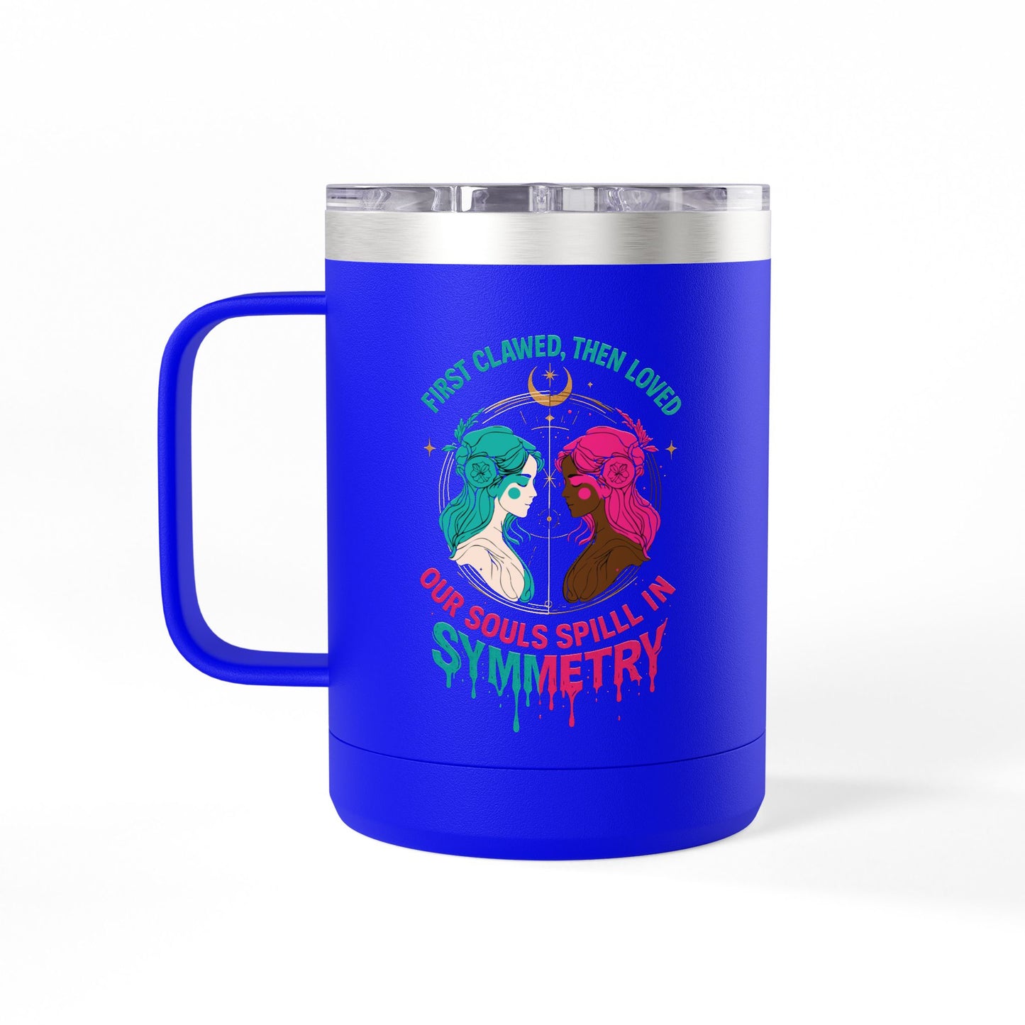 Clawed Embrace Mug Tumbler – 15oz of Soft Threat & Soul Heat