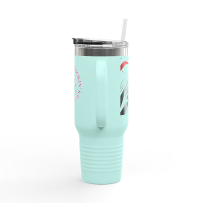 “Spiral Ceremony” 40oz Travel Mug – Art in Motion