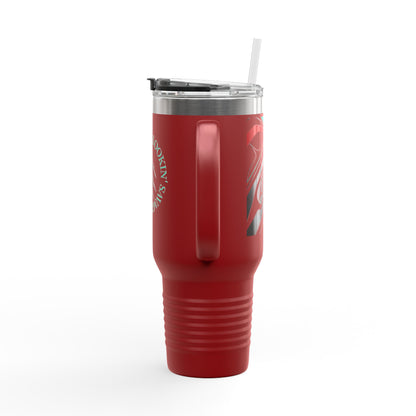 “Spiral Ceremony” 40oz Travel Mug – Art in Motion