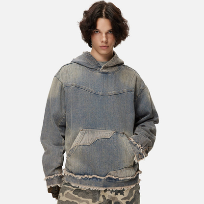 “Rough Tongue, Soft Core” Washed Hoodie