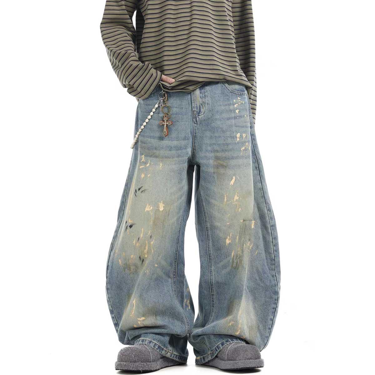 “Clawed Up & Cuffed Out” Jeans